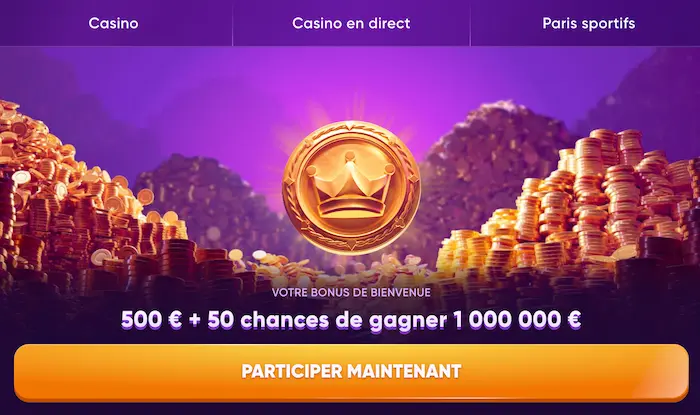 KINGMAKER CASINO Home banner