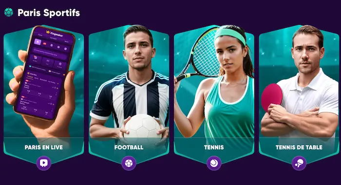 KINGMAKER CASINO Sélection de Jeux sport